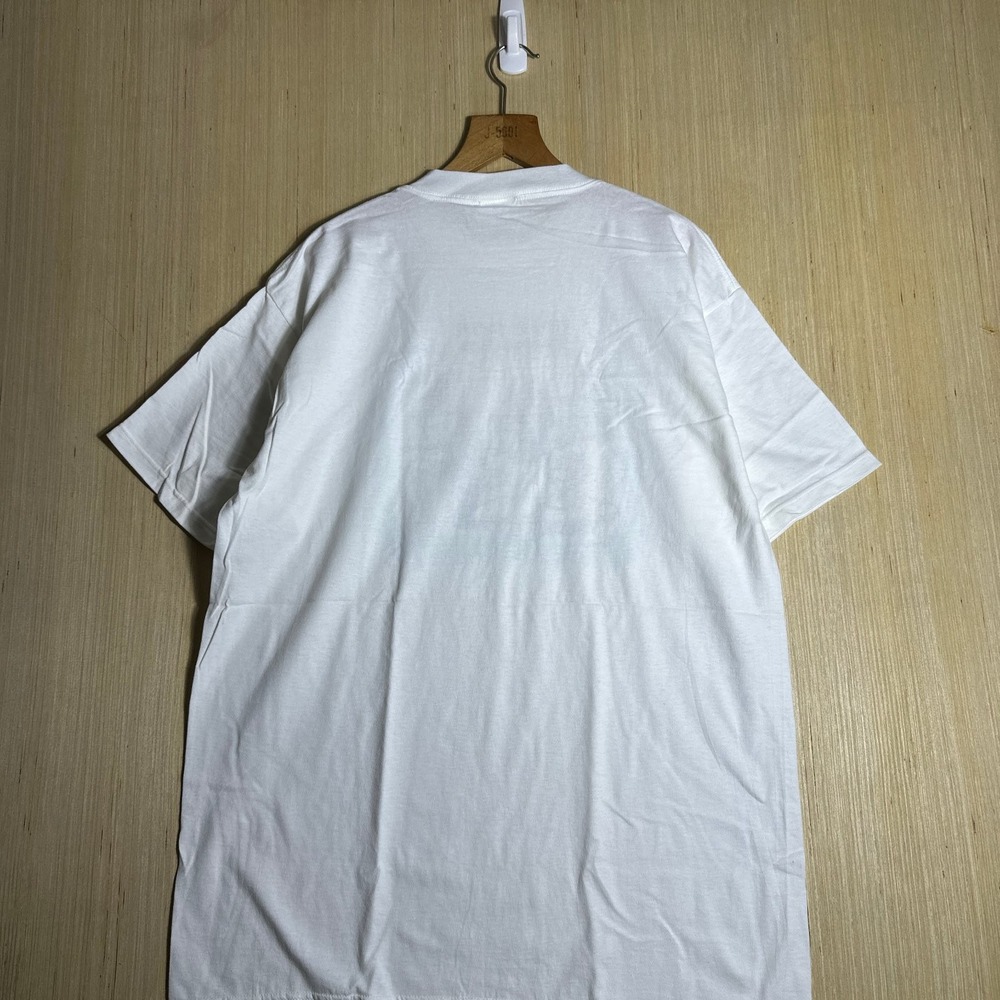 Vintage Iron Man Competition Shirt Mens Extra Large White Short Sleeve Graphic - Picture 14 of 14